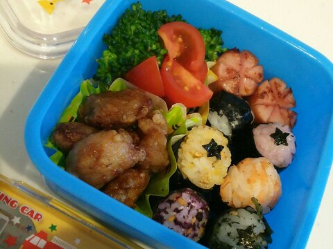 2歳児！一人で食べられる！一口弁当